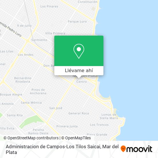 Mapa de Administracion de Campos-Los Tilos Saicai