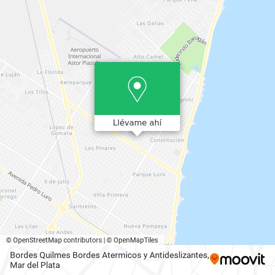 Mapa de Bordes Quilmes Bordes Atermicos y Antideslizantes