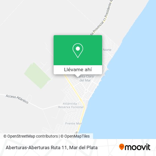 Mapa de Aberturas-Aberturas Ruta 11