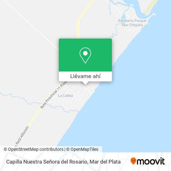 Mapa de Capilla Nuestra Señora del Rosario