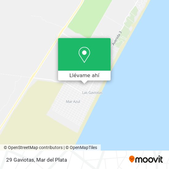 Mapa de 29 Gaviotas