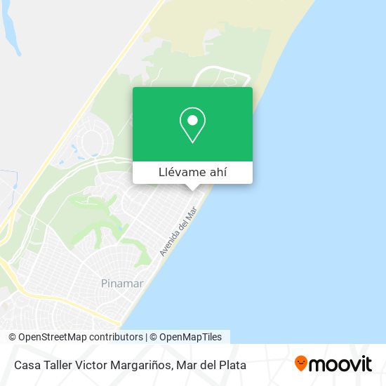 Mapa de Casa Taller Victor Margariños