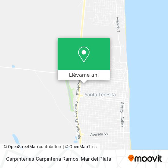 Mapa de Carpinterias-Carpinteria Ramos