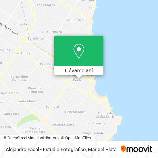 Mapa de Alejandro Facal - Estudio Fotografico