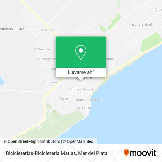 Mapa de Bicicleterias-Bicicleteria Matias