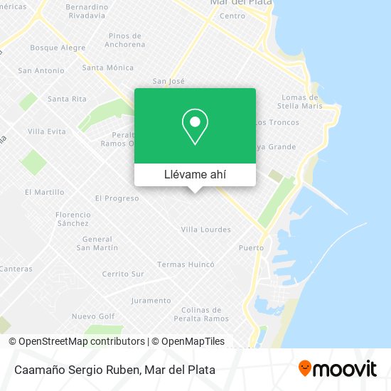 Mapa de Caamaño Sergio Ruben