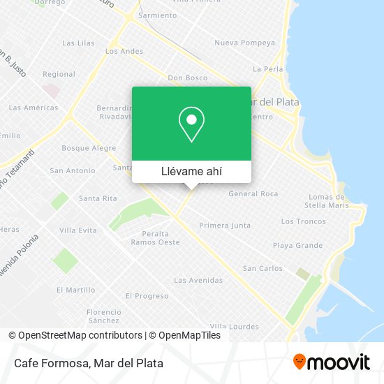 Mapa de Cafe Formosa