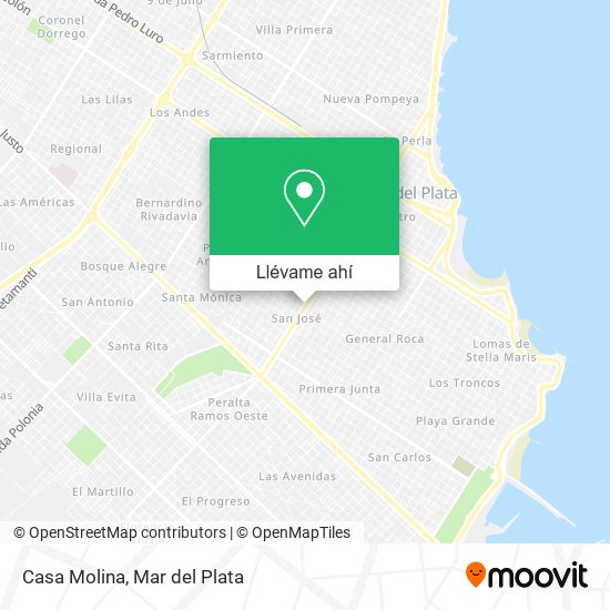 Mapa de Casa Molina