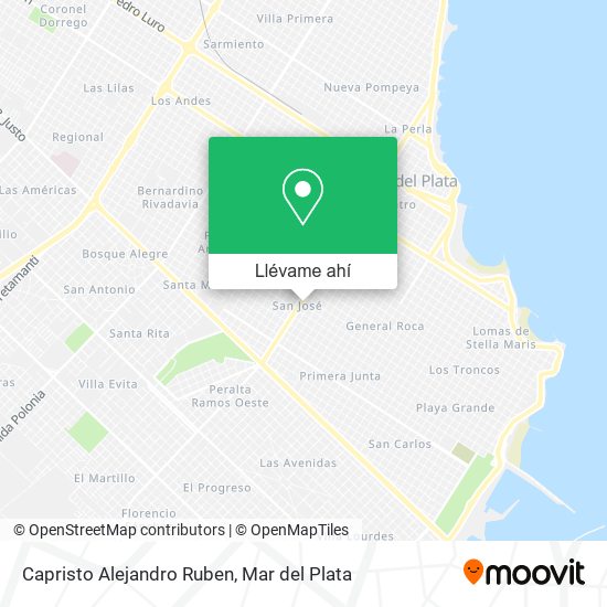 Mapa de Capristo Alejandro Ruben
