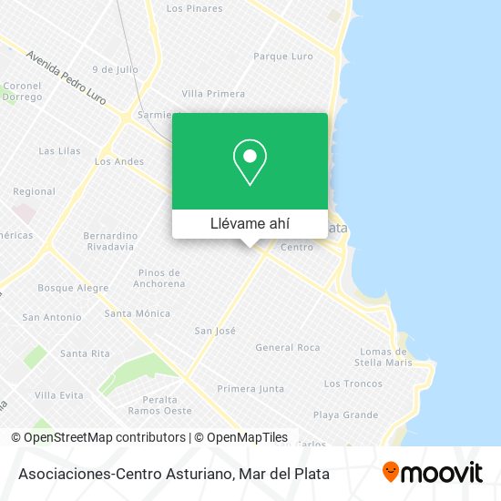 Mapa de Asociaciones-Centro Asturiano