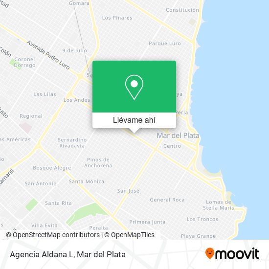 Mapa de Agencia Aldana L