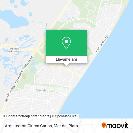 Mapa de Arquitectos-Ciurca Carlos