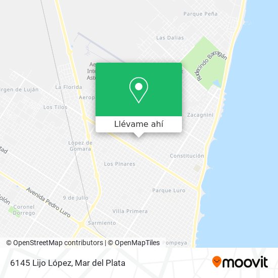 Mapa de 6145 Lijo López
