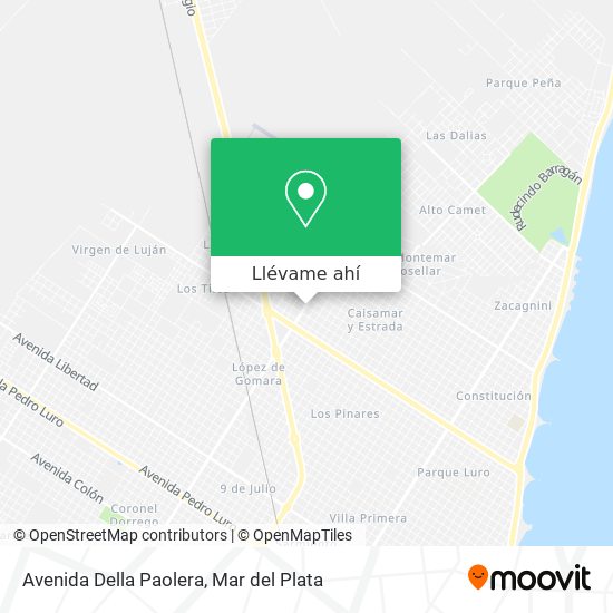 Mapa de Avenida Della Paolera