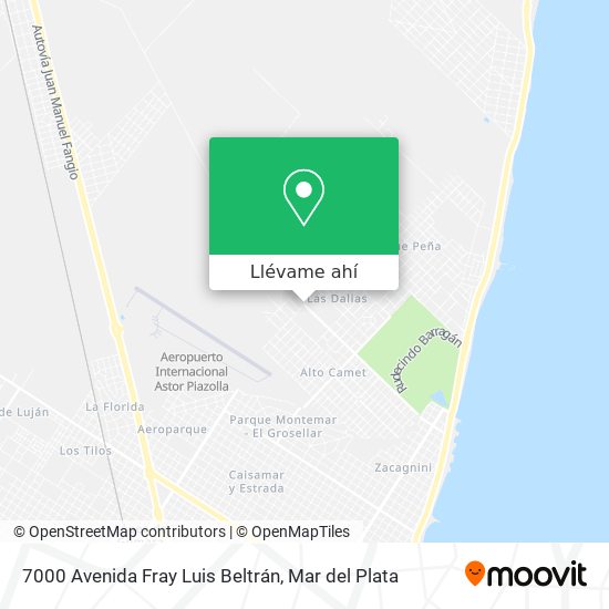 Mapa de 7000 Avenida Fray Luis Beltrán