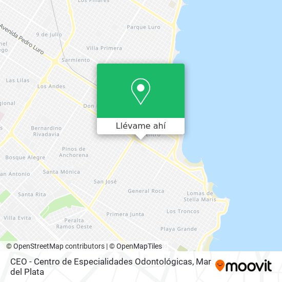 Mapa de CEO - Centro de Especialidades Odontológicas