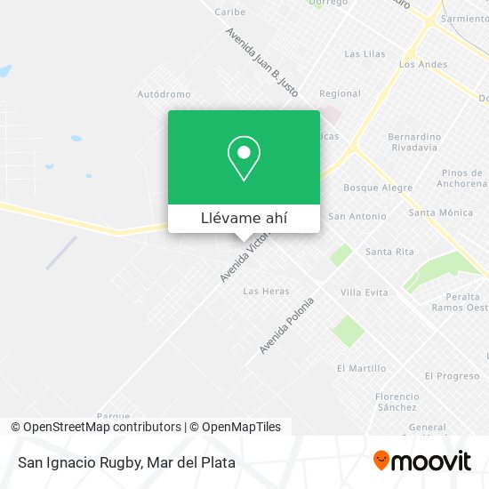 Mapa de San Ignacio Rugby