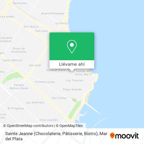 Mapa de Sainte Jeanne (Chocolaterie, Pâtisserie, Bistro)