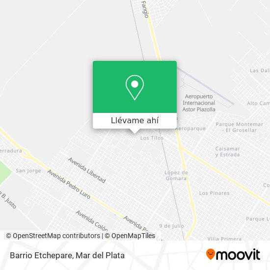 Mapa de Barrio Etchepare