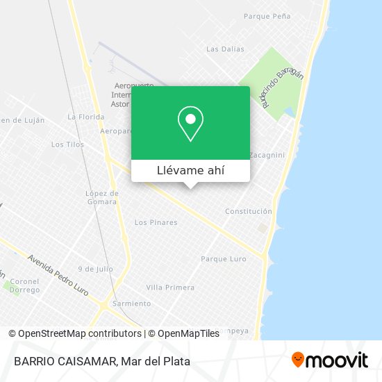 Mapa de BARRIO CAISAMAR