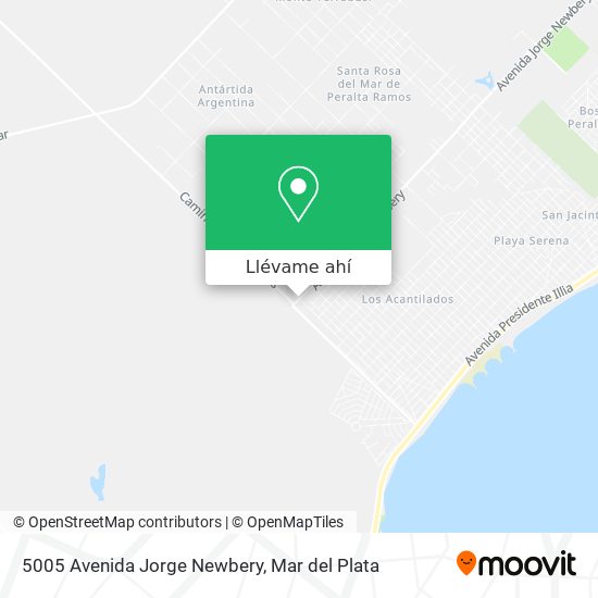 Mapa de 5005 Avenida Jorge Newbery