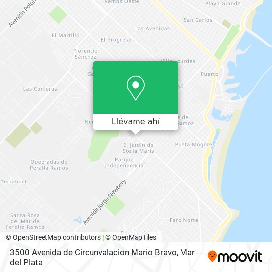 Mapa de 3500 Avenida de Circunvalacion Mario Bravo