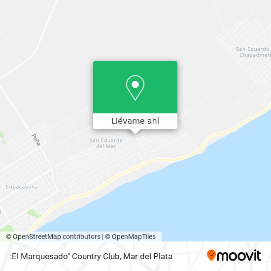 Mapa de :El Marquesado" Country Club