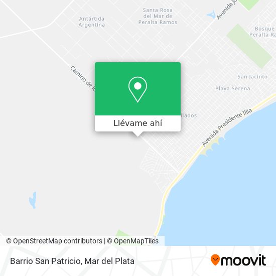 Mapa de Barrio San Patricio