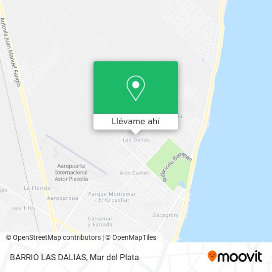 Mapa de BARRIO LAS DALIAS