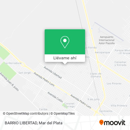 Mapa de BARRIO LIBERTAD