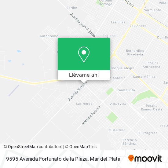 Mapa de 9595 Avenida Fortunato de la Plaza