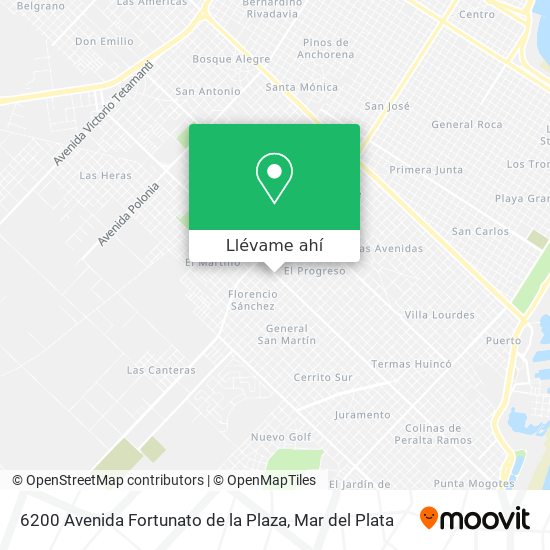 Mapa de 6200 Avenida Fortunato de la Plaza
