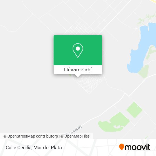 Mapa de Calle Cecilia