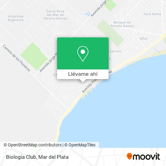 Mapa de Biologia Club