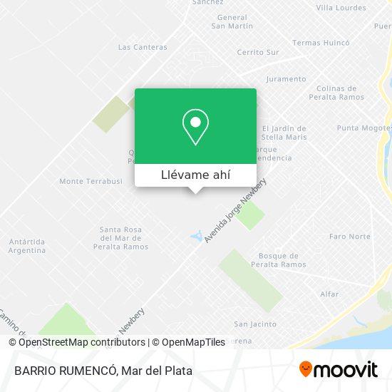 Mapa de BARRIO RUMENCÓ