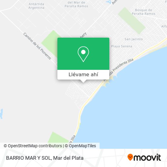 Mapa de BARRIO MAR Y SOL