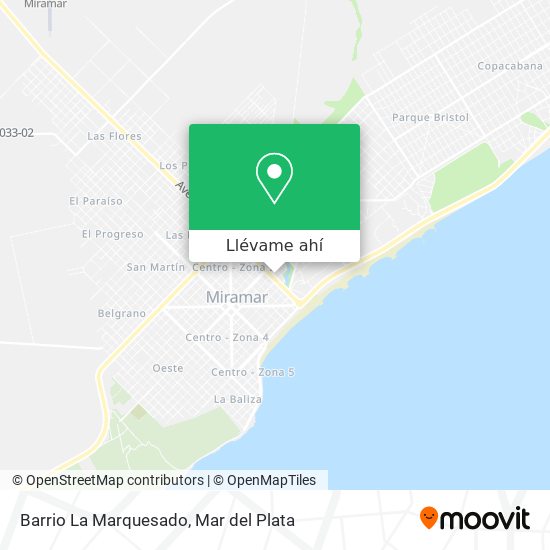 Mapa de Barrio La Marquesado