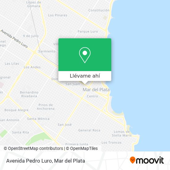 Mapa de Avenida Pedro Luro