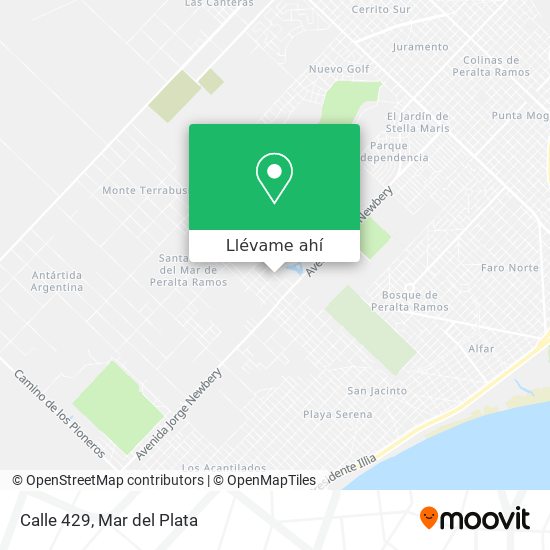 Mapa de Calle 429