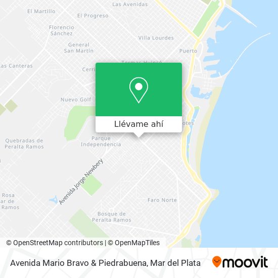 Mapa de Avenida Mario Bravo & Piedrabuena