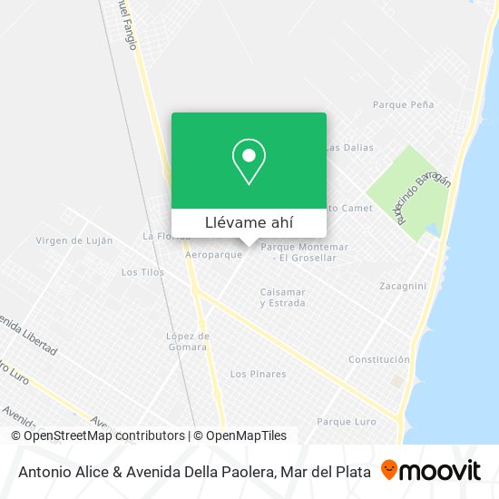 Mapa de Antonio Alice & Avenida Della Paolera