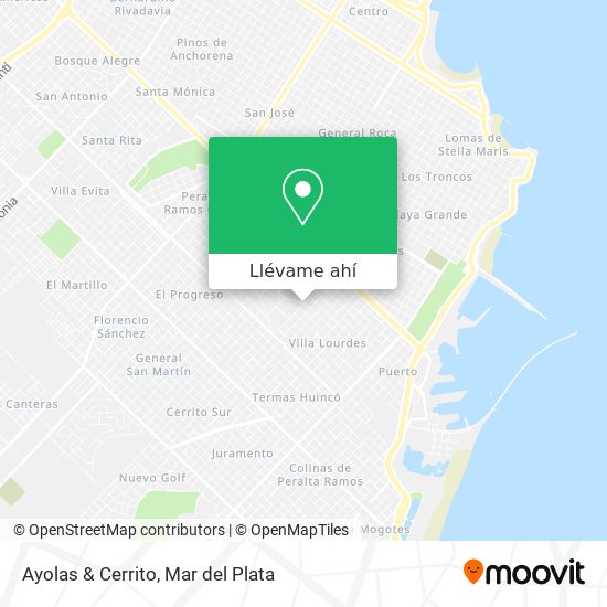 Mapa de Ayolas & Cerrito