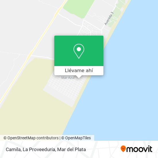 Mapa de Camila, La Proveeduría
