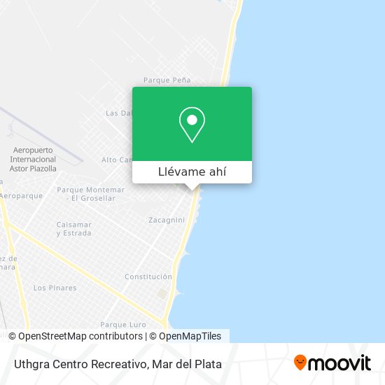 Mapa de Uthgra Centro Recreativo