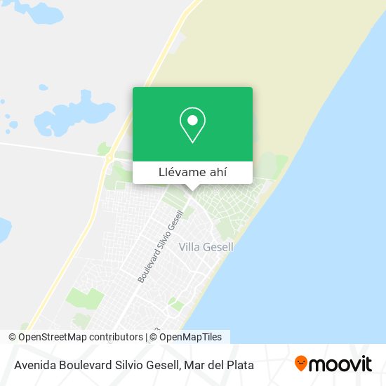 Mapa de Avenida Boulevard Silvio Gesell