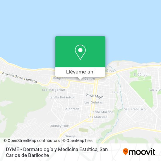 Mapa de DYME - Dermatología y Medicina Estética