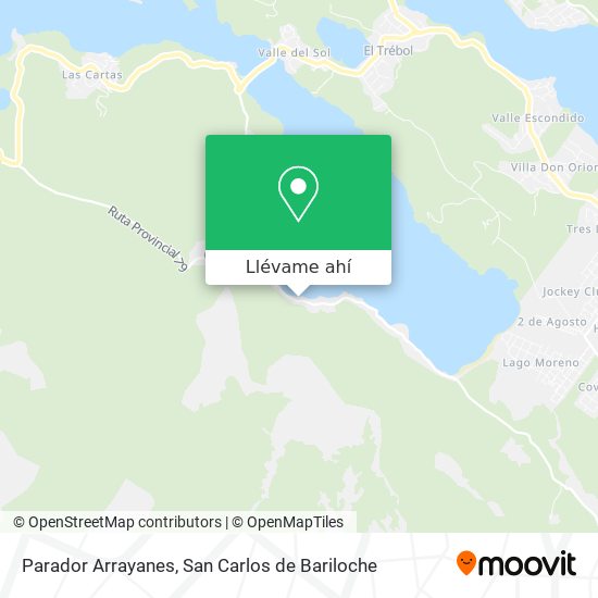 Mapa de Parador Arrayanes