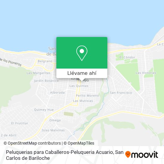 Mapa de Peluquerias para Caballeros-Peluqueria Acuario