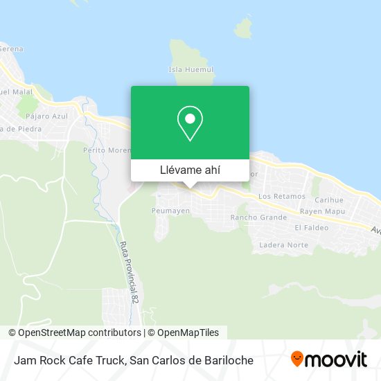 ¿Cómo llegar a Jam Rock Cafe Truck en Bariloche en Autobús?