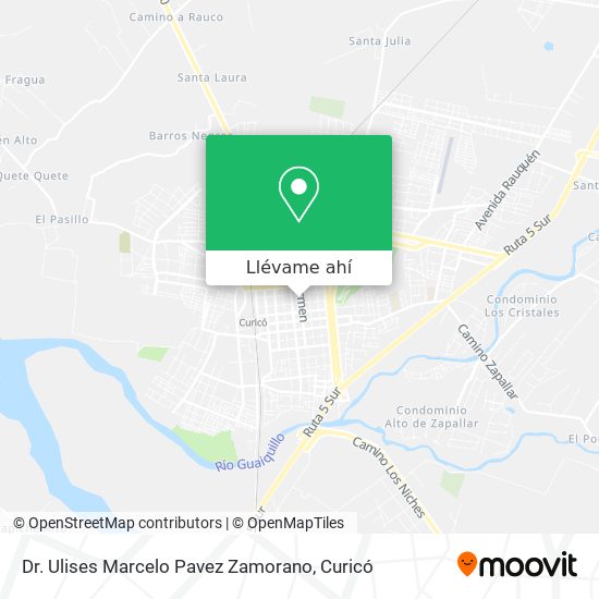 Mapa de Dr. Ulises Marcelo Pavez Zamorano